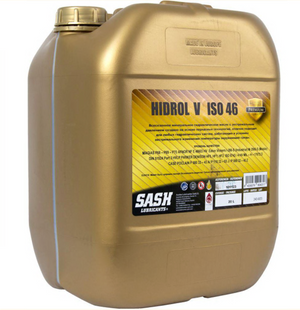 Олива гідравл.SASH HIDROL - V ISO46 DIN 51524 Part 3 HVLP 20л 101123 фото