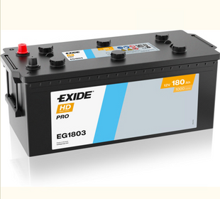 Акумулятор EXIDE Start PRO 180Ah бокова(+/-) (1000EN) (д513*ш223*в223) EG1803 EG1803 фото