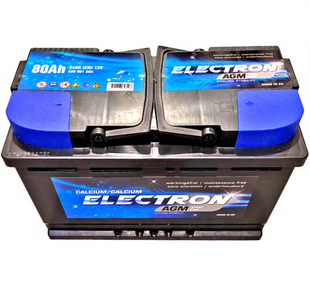 Акумулятор ELECTRON START-STOP AGM 80Ah Ев (-/+) (840EN) (д315*ш175*в190) 580901084 фото