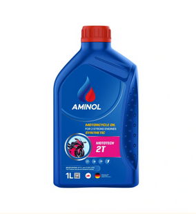 Олива моторна AMINOL Mototech 2T Red минеральное 1л (12шт/уп) AM148735 фото