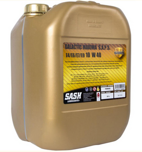 Олива моторна повн.синт.SASH GALACTIC MULTI 10W40 ACEA: E4/E6/E7/E9 API: CJ-4 Volvo VDS-4 20л 105642 фото