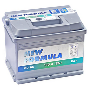 Акумулятор New Formula 60Ah Ев (-/+) (580EN) (д242*ш175*в190) 5602204249 фото