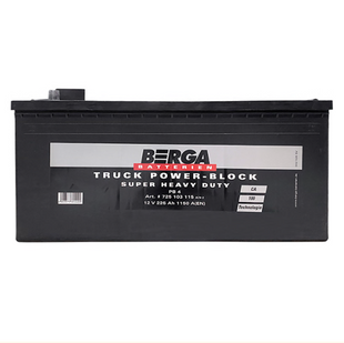 Акумулятор BERGA Truck Power Block 225Ah бокова(+/-) (1150EN) (д518*ш276*в242) 7251031157502 фото
